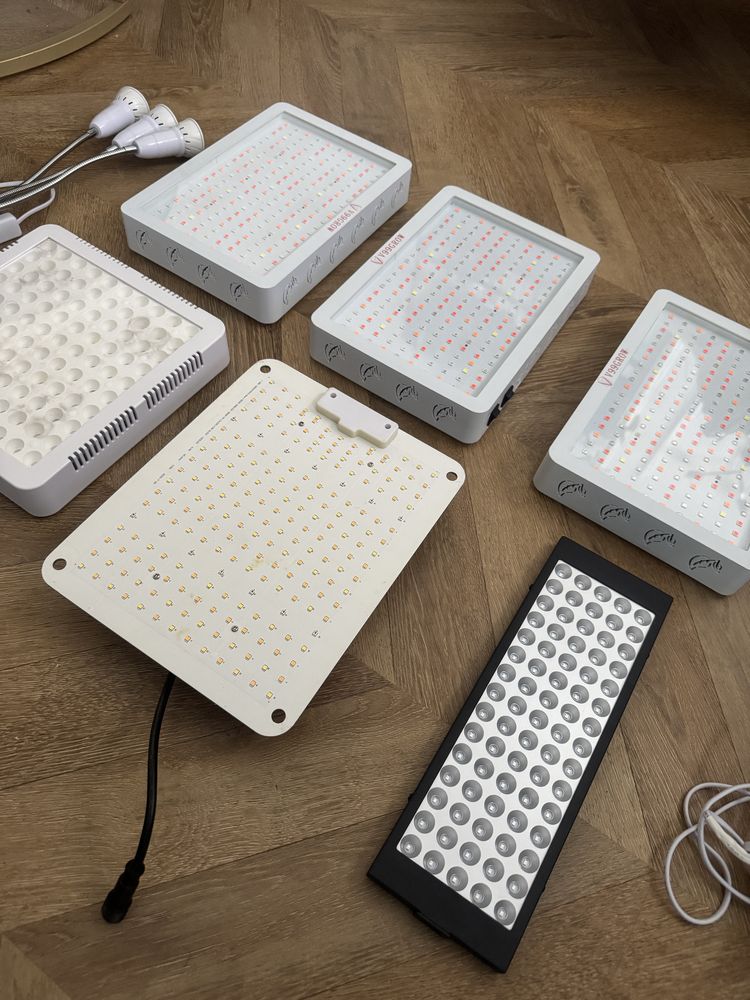 Zestaw 8 lamp Grow LED full spectrum