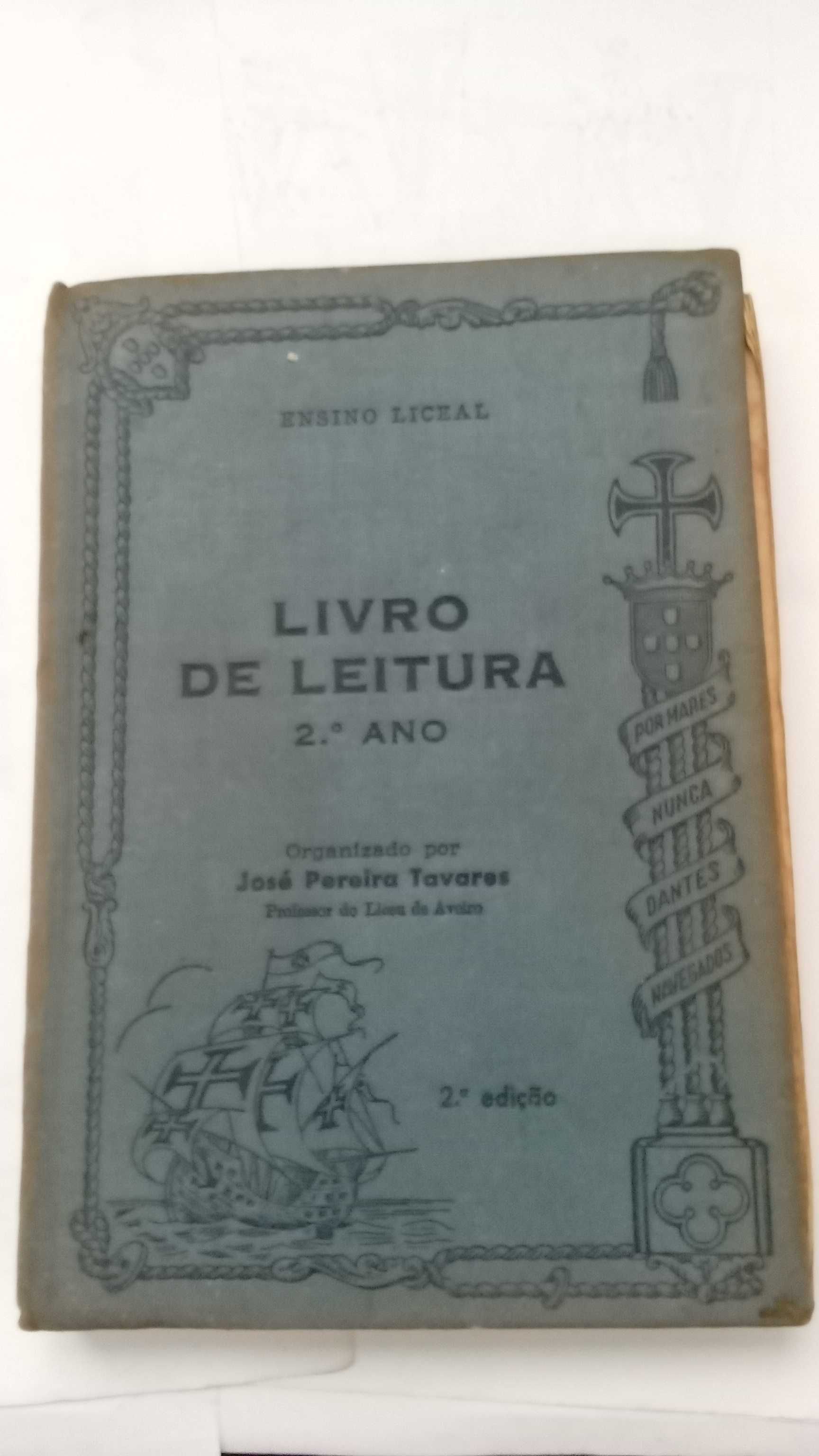 livro de leitura 2ºano 1953