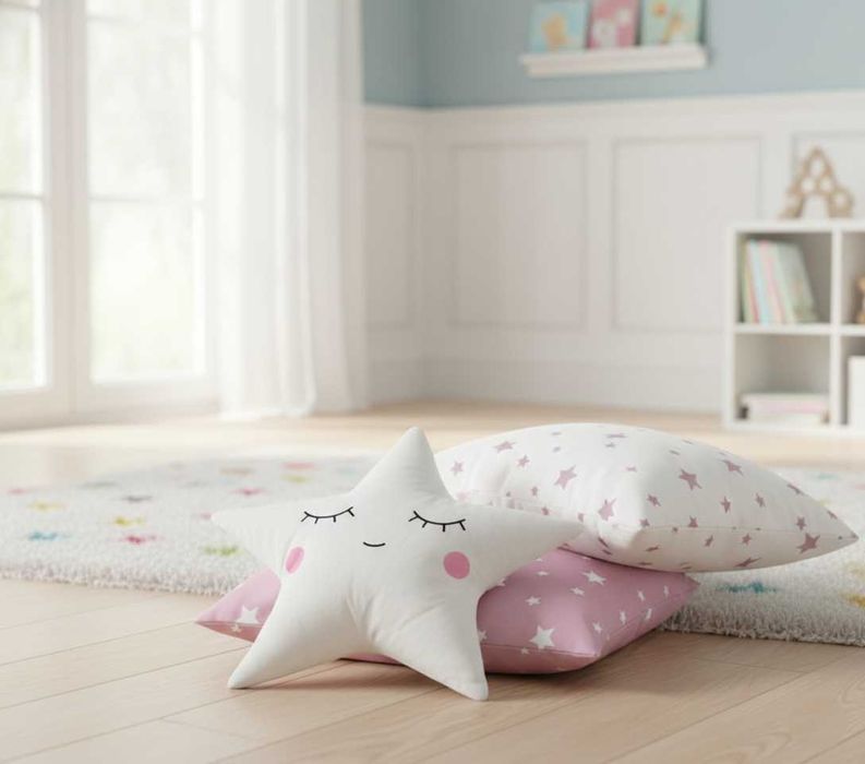 TIPI dla dzieci z lampkami, poduszkami i matą