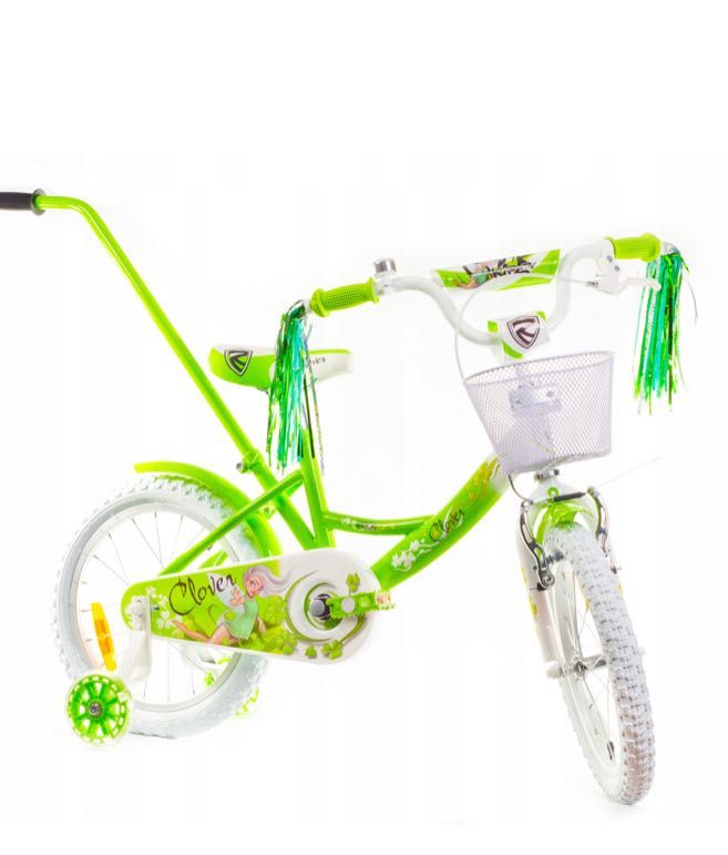 Rower dziecięcy Rock Kids Bike Clover 16 zielony