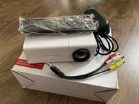 Mini przenośny projektor USB + ekran do projektora 100’ cali