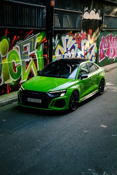 PROMOCJA Wypożyczalnia samochodów Audi RS3 wynajem rent a CAR