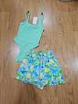 Body e calçao, Vestidos,saia,macacão ganga,blusa lilás crop