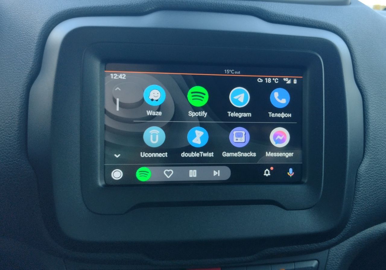 Под ключ! Магнитола jeep renegade uconnect 7 android auto carplay