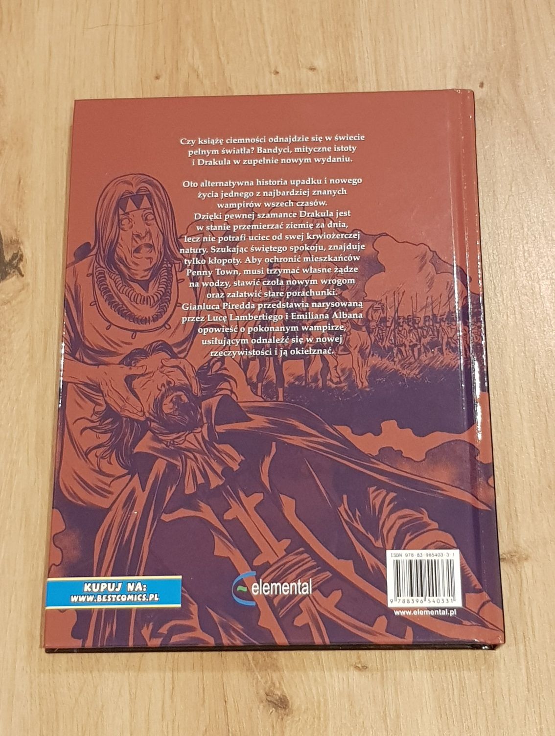 Drakula Na Dzikim Zachodzie Piredda Lamberti komiks