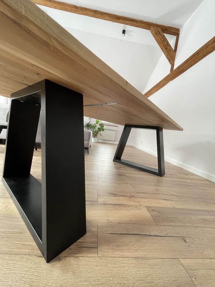 Stół loftowy - DĄB industrialny 200x100