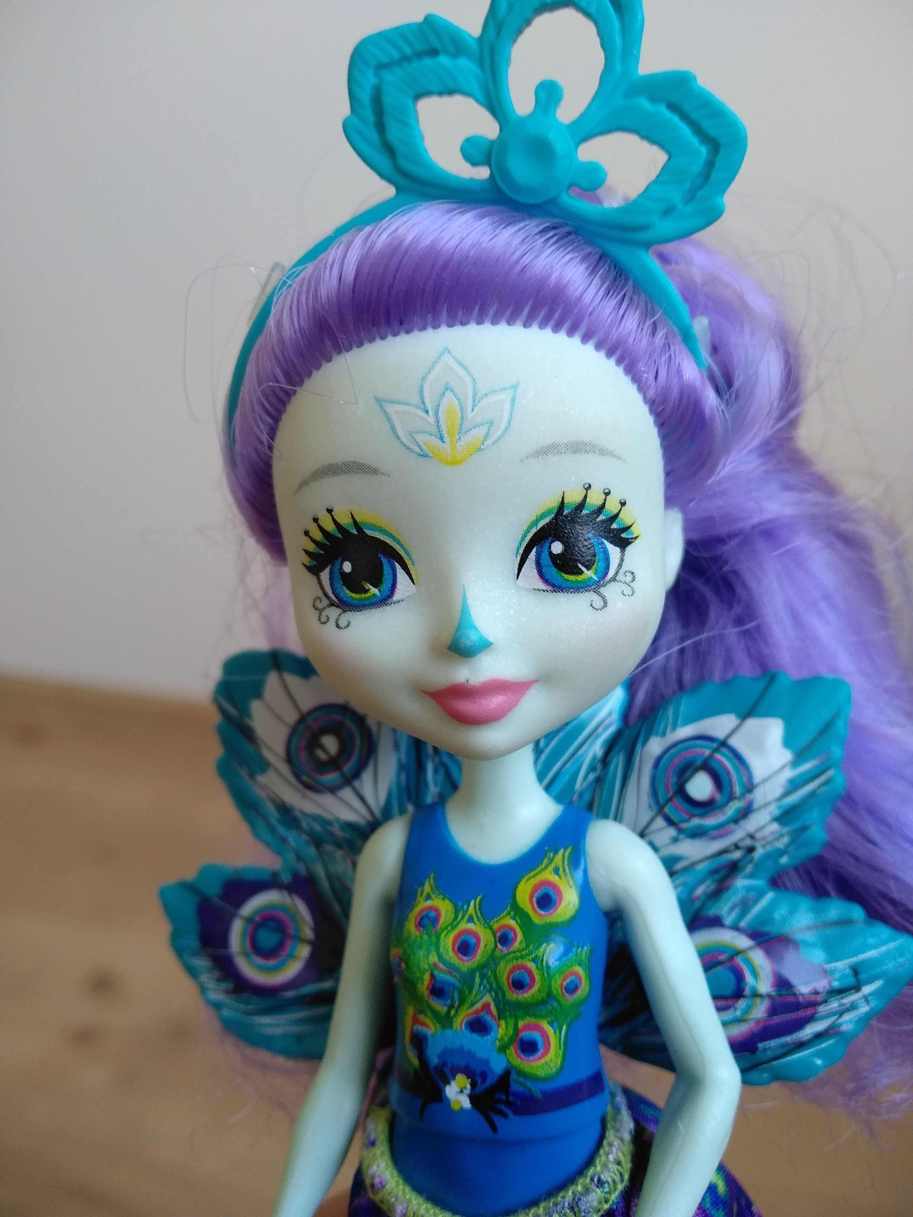 Lalka Mattel Enchantimals Lalka Patter Peacock