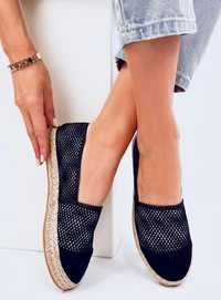 Espadryle Damskie Alika Black