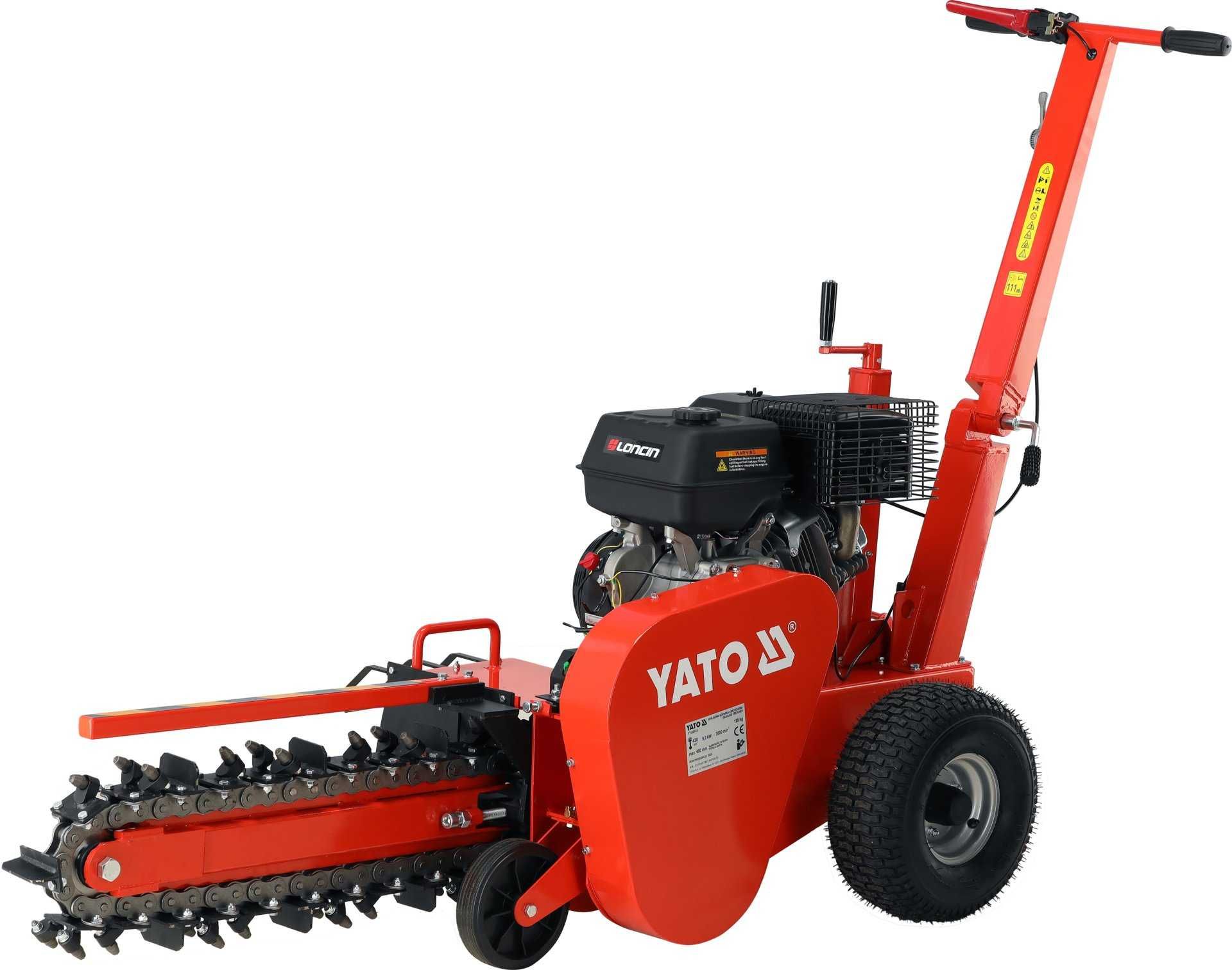 Yato Spalinowa Koparka Łańcuchowa 420cm3 9KW 60cm głęb. pracy YT-86140
