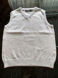 Bezrękawnik sweterkowy chłopięcy r 110 (wymiary)