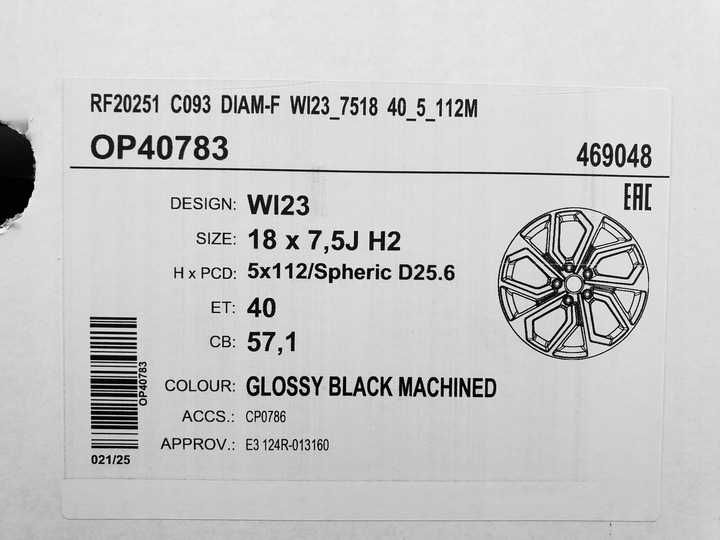 NOWE alufelgi AUDI 18 A3 A4 A6 A8 Q2 Q3 TT