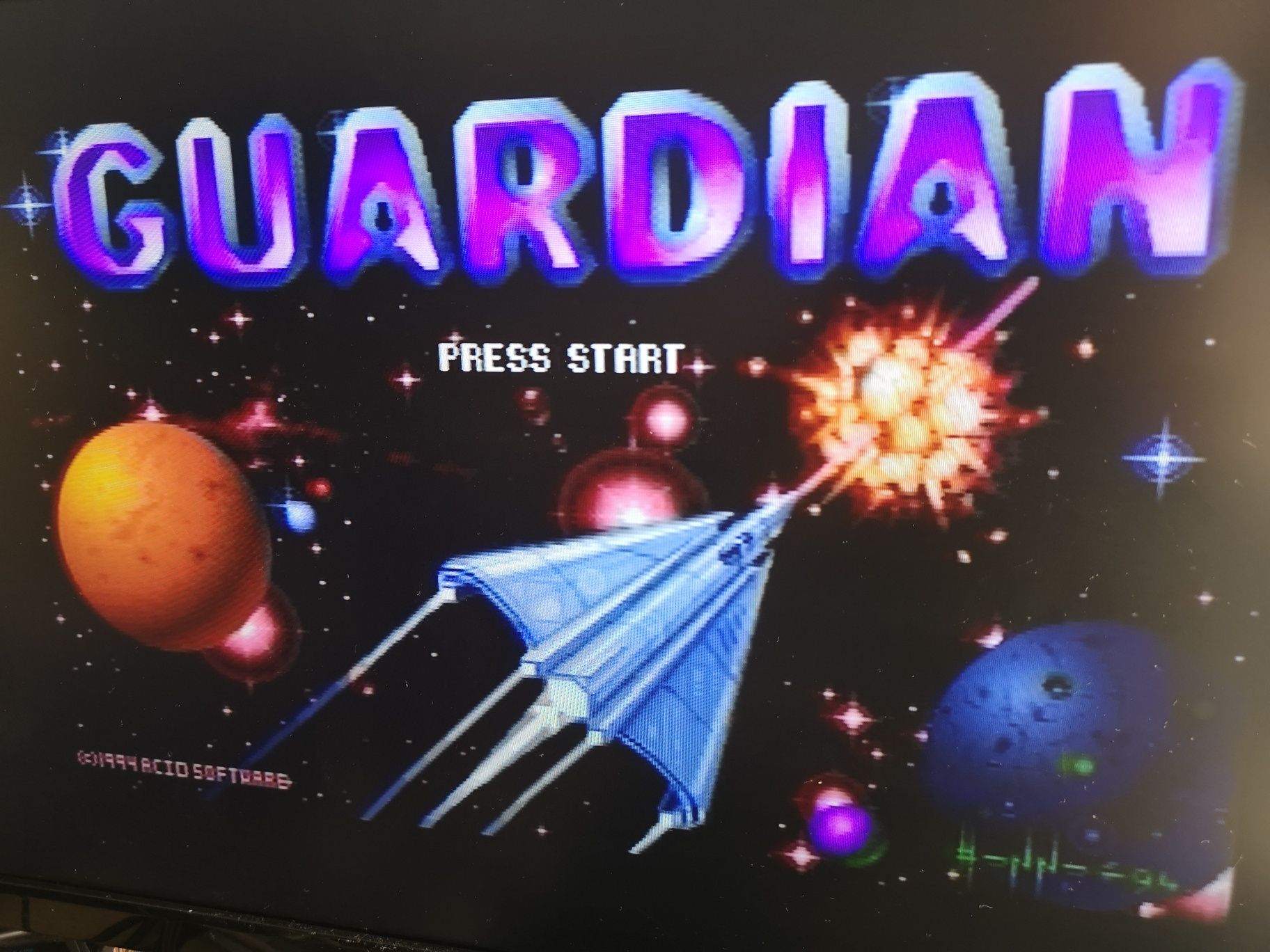 Guardians AMIGA CD32 gra (stan kolekcjonerski) kioskzgrami