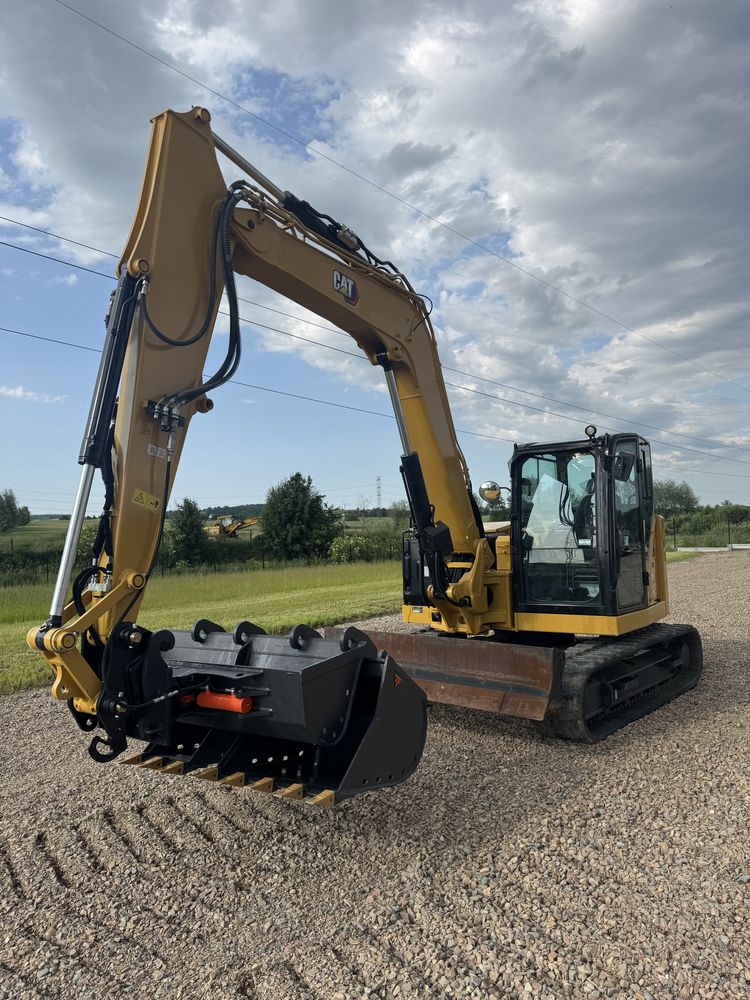 Koparka gasienicowa CAT 308 07 CR 220 mth rok 2024 trzy lyzki