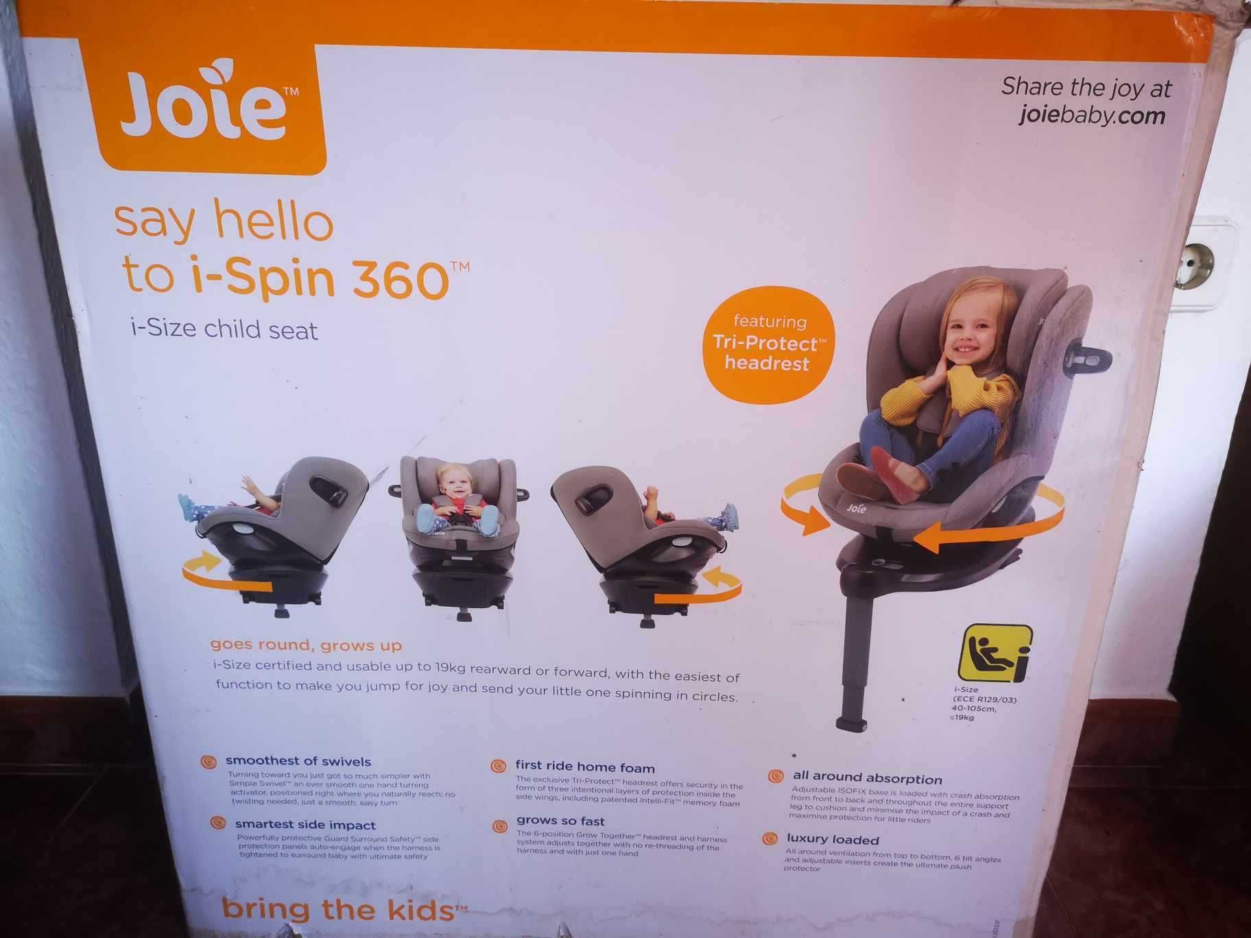 Cadeira joie i-spin 360