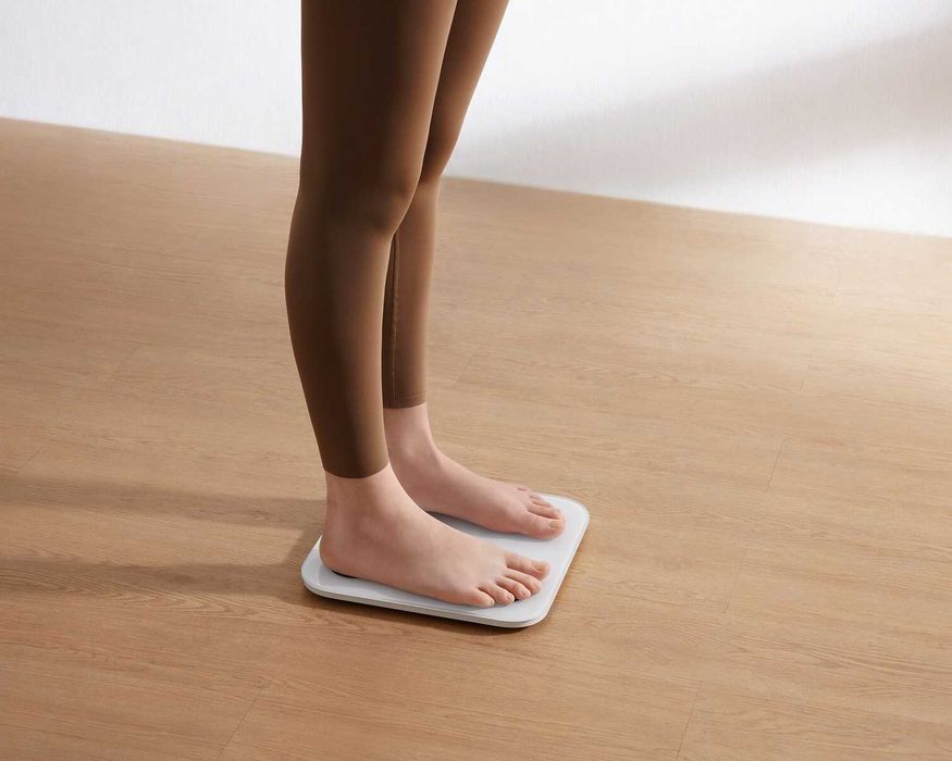 NOWA Inteligentna Waga Xiaomi BLUETOOTH Analiza Składu Ciała Biała