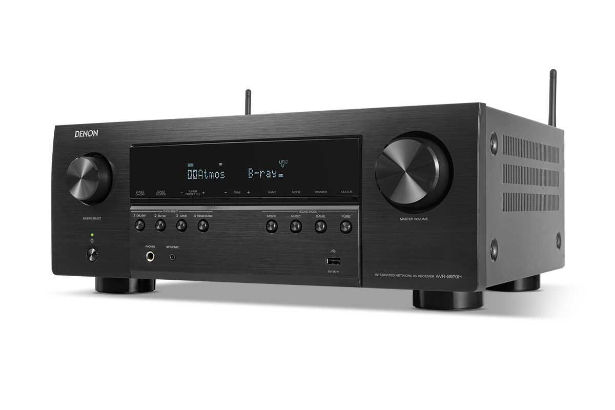 Denon AVR-S970H - amplituner wielokanałowy | Audiopolis Warszawa