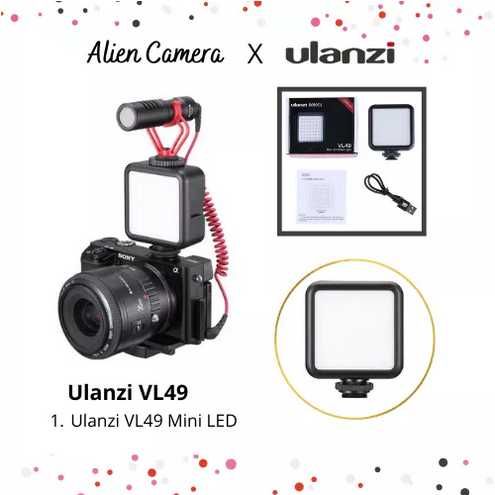 Накамерный свет Ulanzi VL49