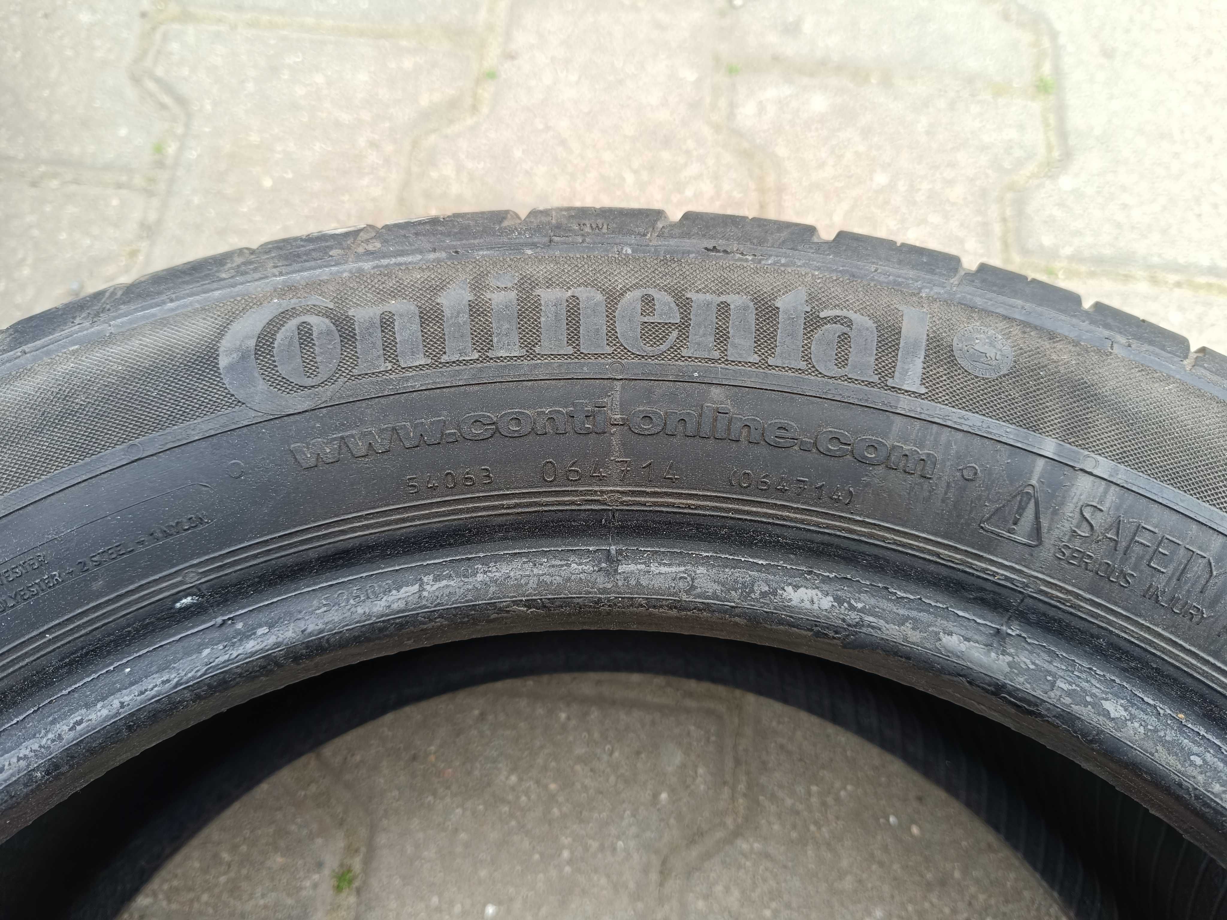 2x 185/55R15 82H Continental Premium Contact 2 Lato Używane FV Siedlce