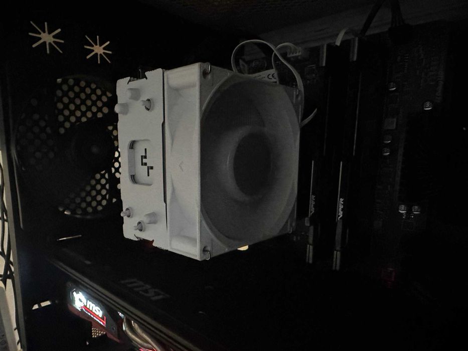 Кулер для процесора DeepCool AG300 WH ARGB (1700, 1851, AM5, AM4..)