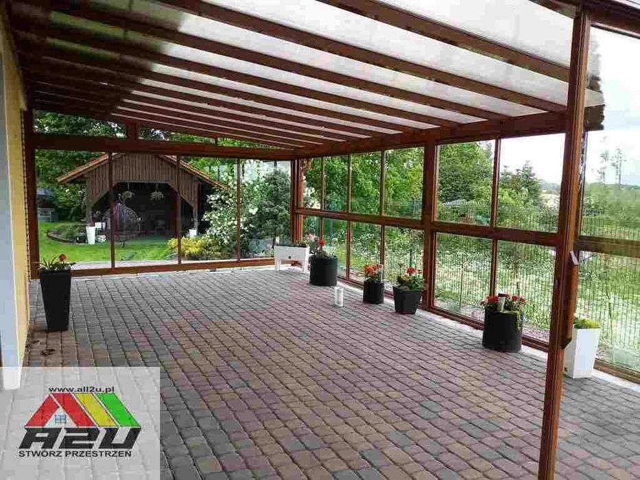 Ściana szklana, działowa, drzwi przesuwne, przegroda pokoju A2U