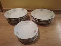 Porcelana Wałbrzych - zestaw 18 talerzy