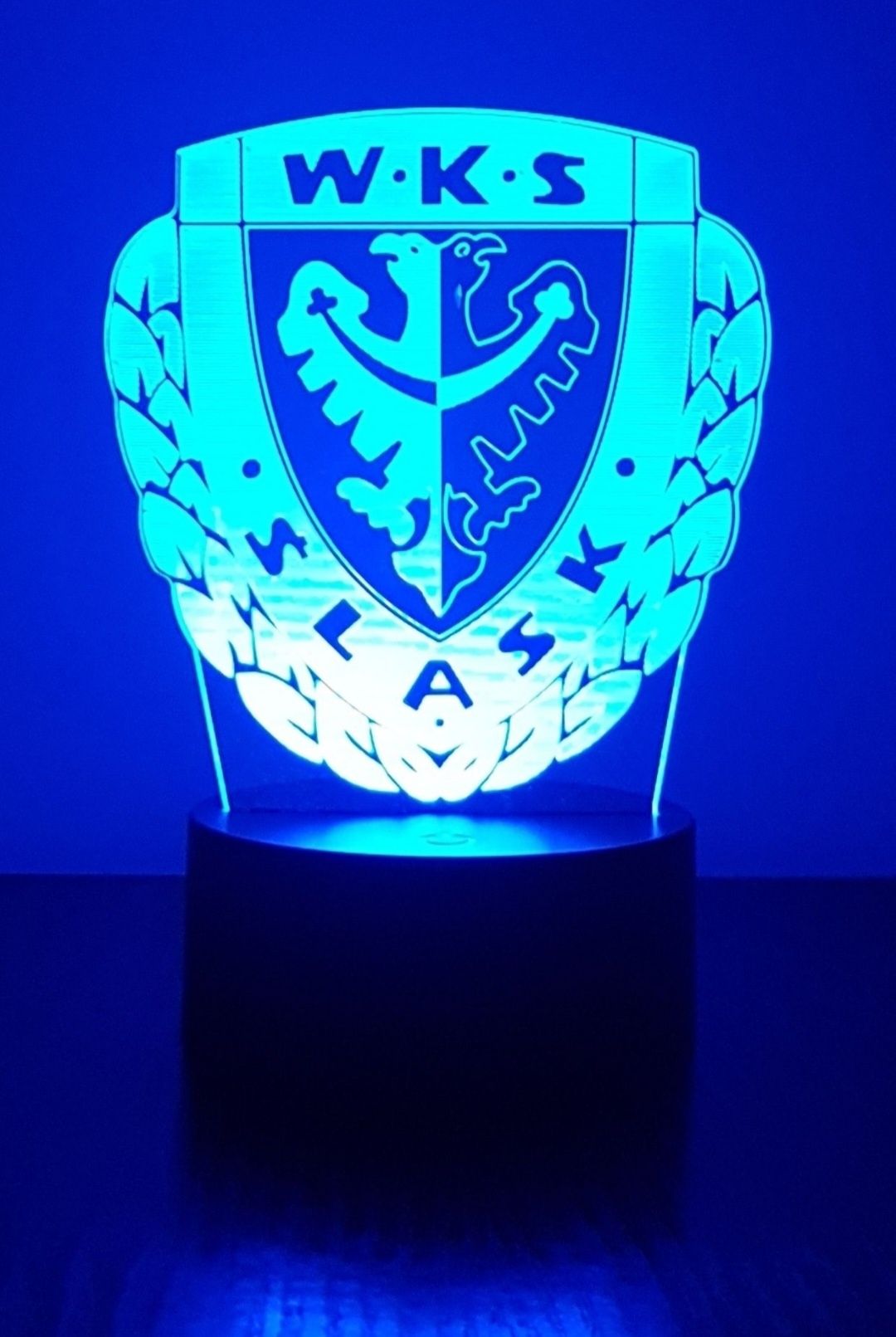 Lampka LED 3d WKS Śląsk Wrocław