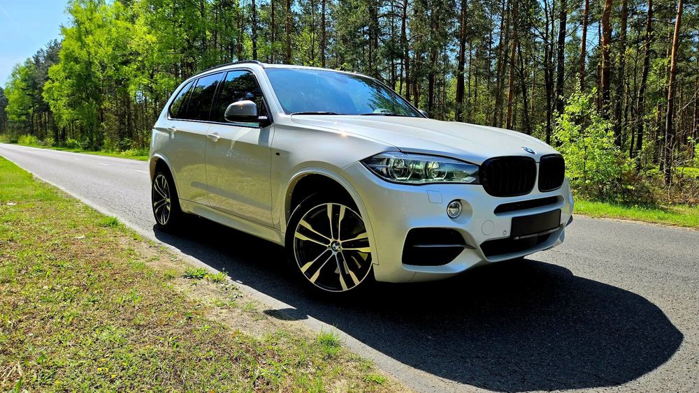 BMW X5 1 właśc. Salon PL Serwis ASO Bezwypadk. 381 KM 50d BARDZO Zadbany
