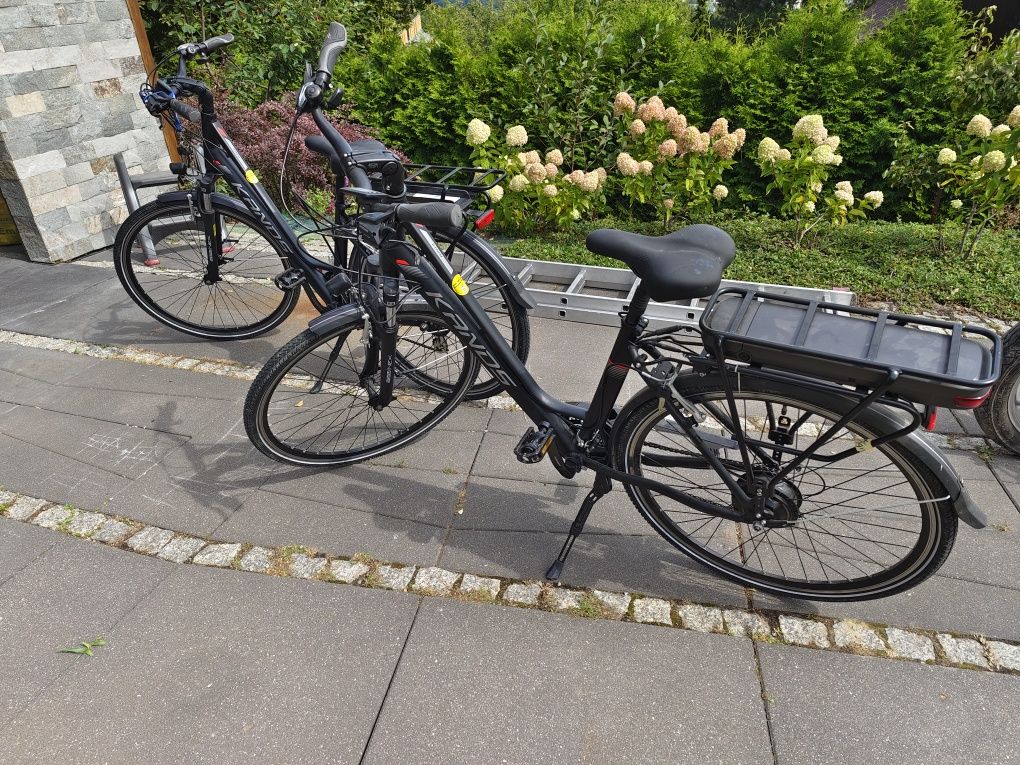 Rower elektryczny trekkingowy 19" jak nowy  Kands Daphne unisex
