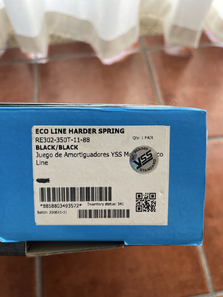 Amortecedores para mota