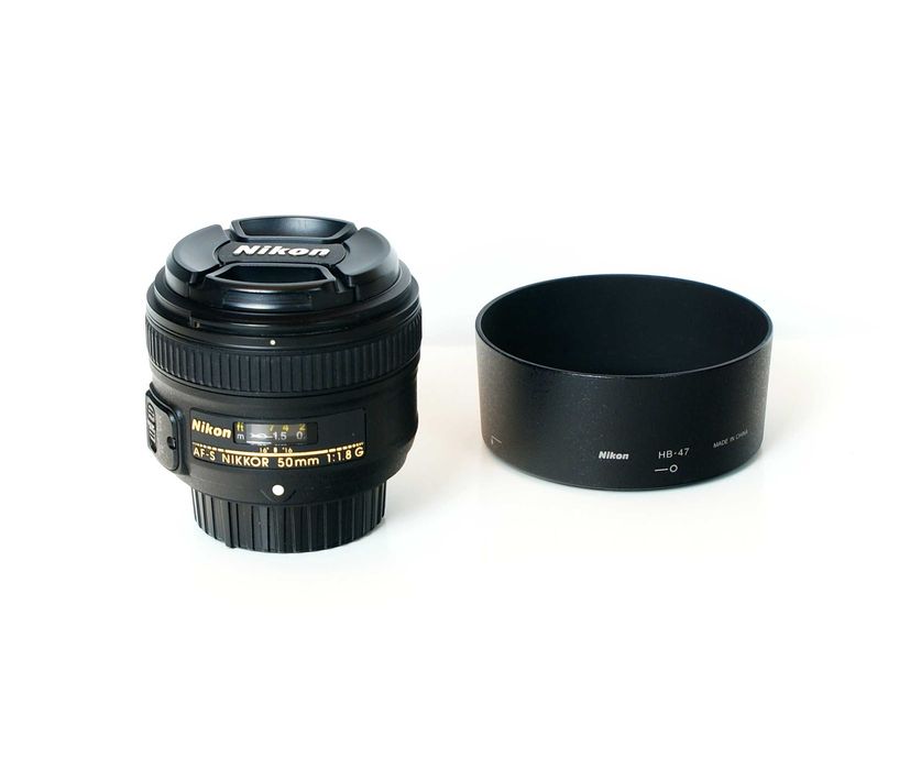Obiektyw Nikon F Nikkor AF-S 50mm f/1.8 D3100 D5100 Stan Idealny