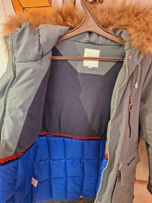 Курточка парка зимова на дівчинку