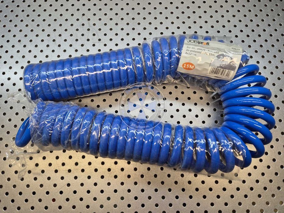 Wąż pneumatyczny 15m PU wąż spieralny przewód pneumatyczny spiralny
