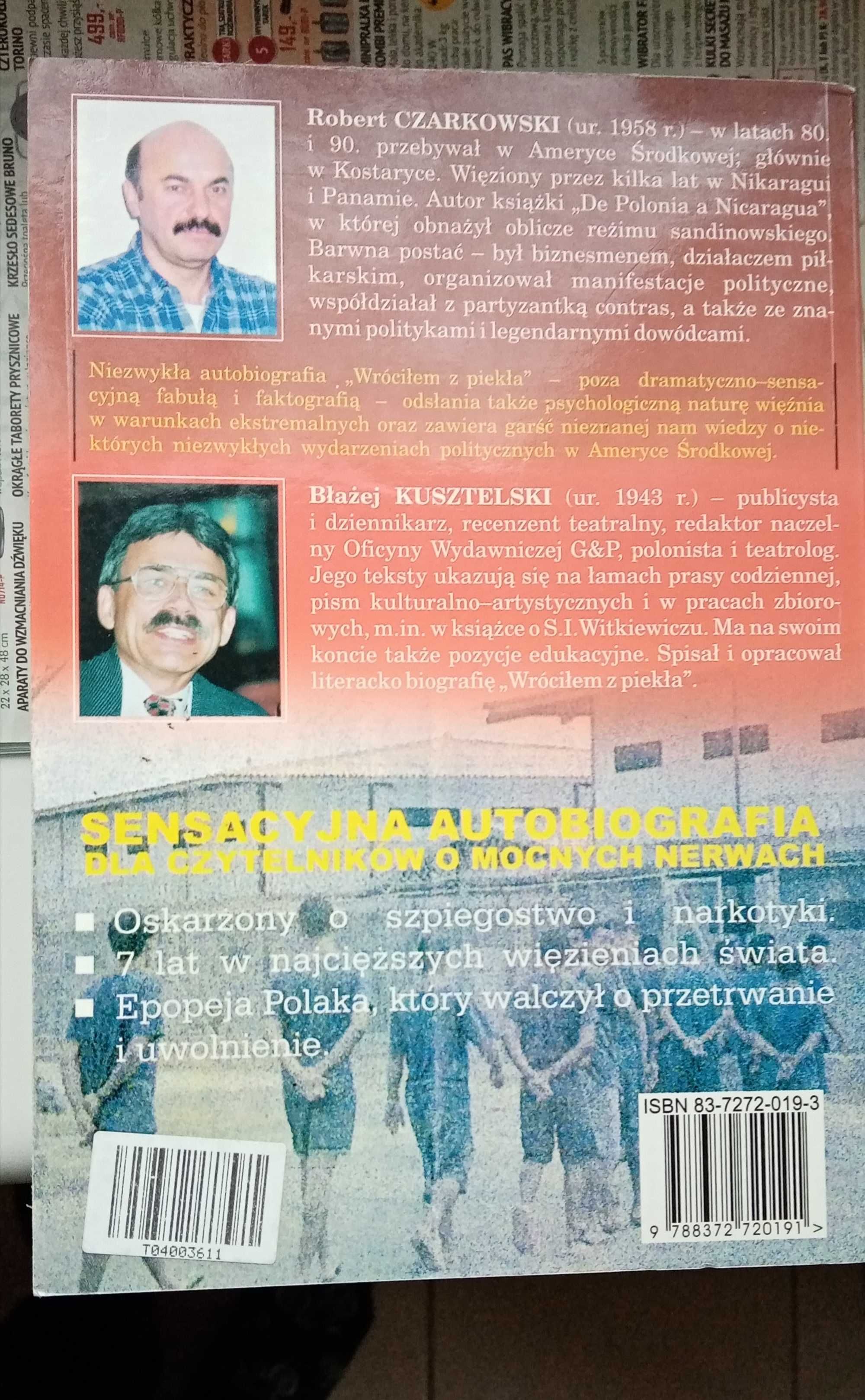 Wróciłem z piekła Robert Czarkowski