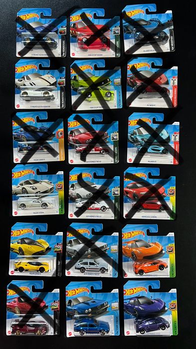 Hot Wheels likwidacja kolekcji cz.1