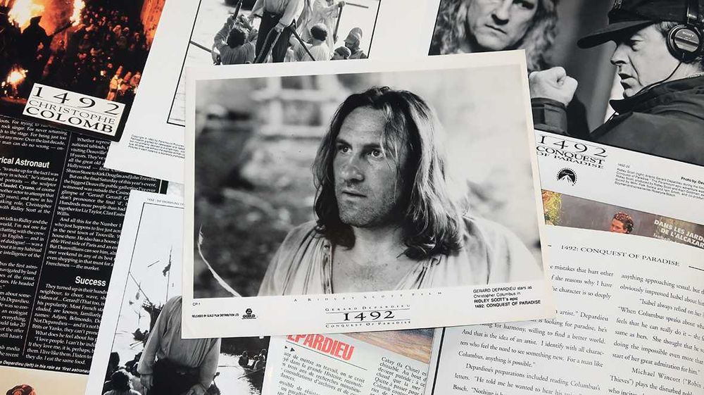 Material Coleção 1492 - Cristovão Colombo, Ridely Scott