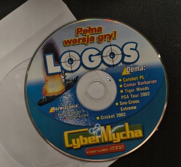 Gra PC - Cyber Mycha Logos 06/2002 - sama płyta