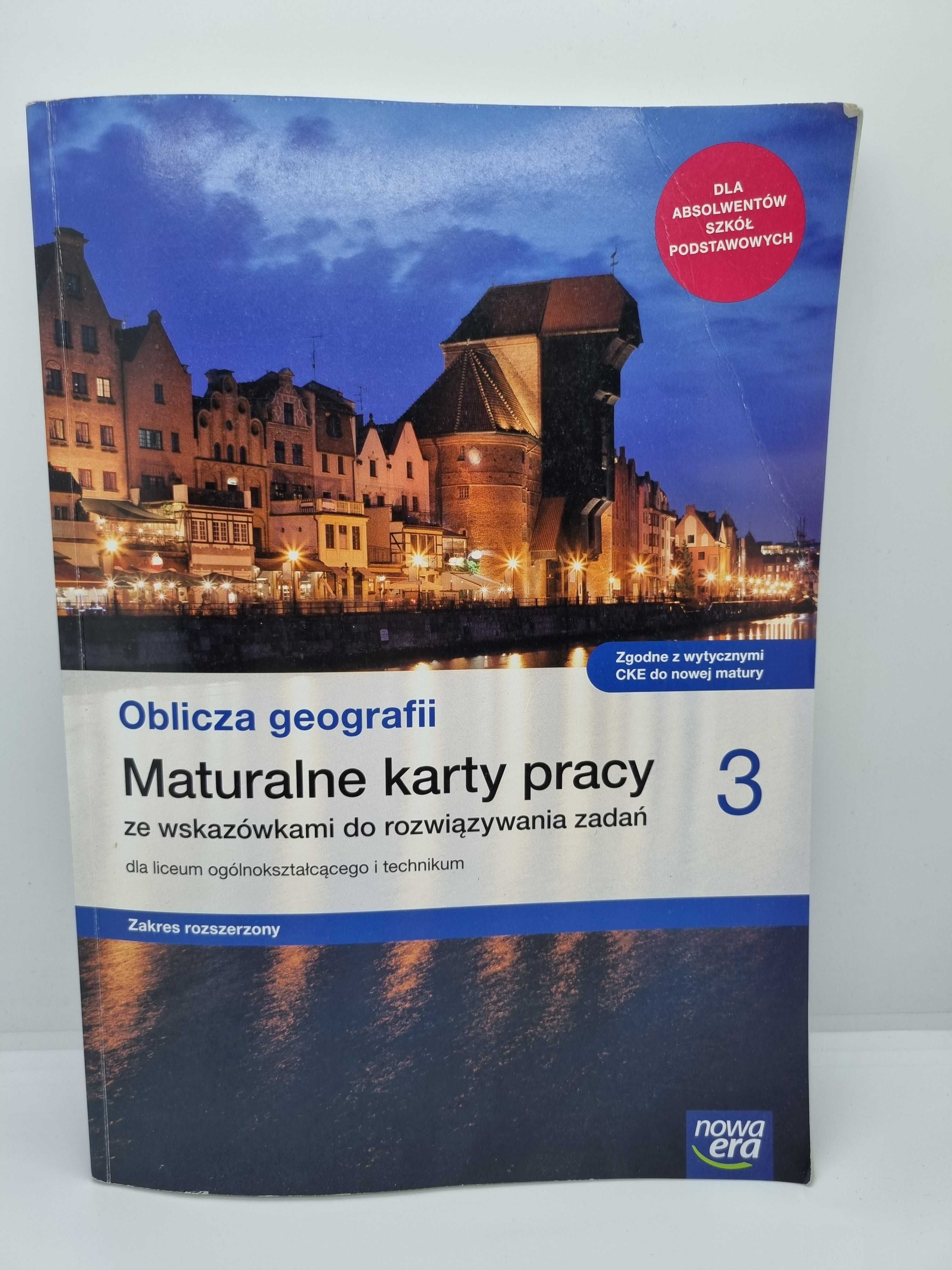 Oblicza geografii 3 (Maturalne karty pracy)