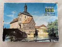 500 Puzzle vintage Wild Horse Bamberg Townhall