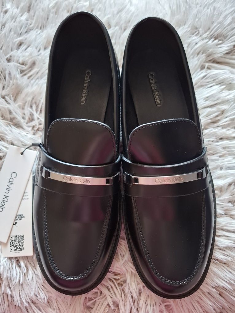 Mokasyny loafersy Calvin Klein 39 nowe