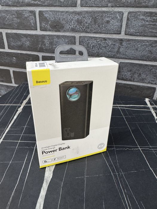 Павербанк Baseus 30.000mAh 65w для ноутбуків
