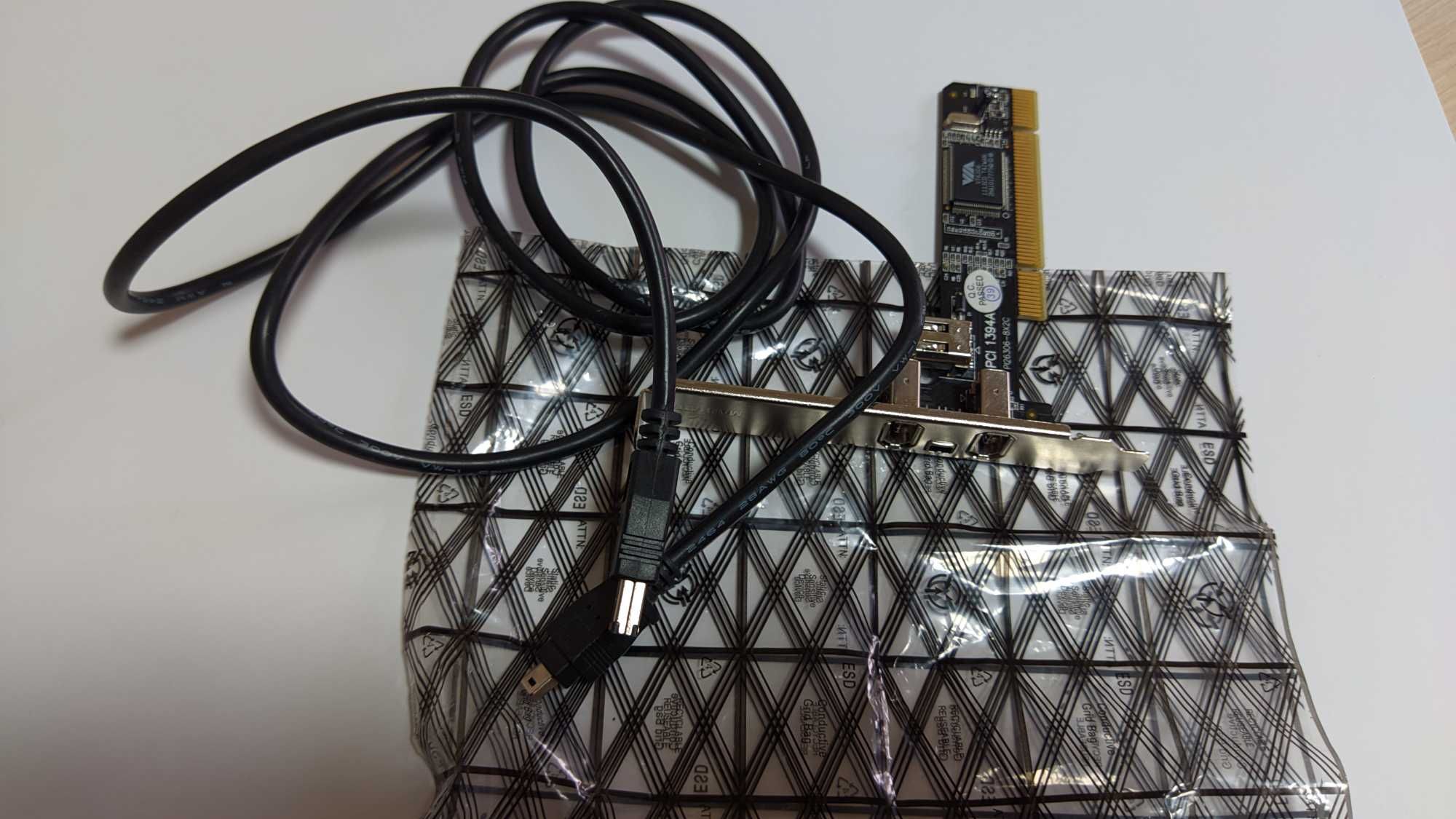 Контролер Pci Fire Wire 1394 3+1-Port з Кабелем