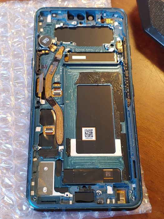 LG G8 Корпус телефона з екраном синій