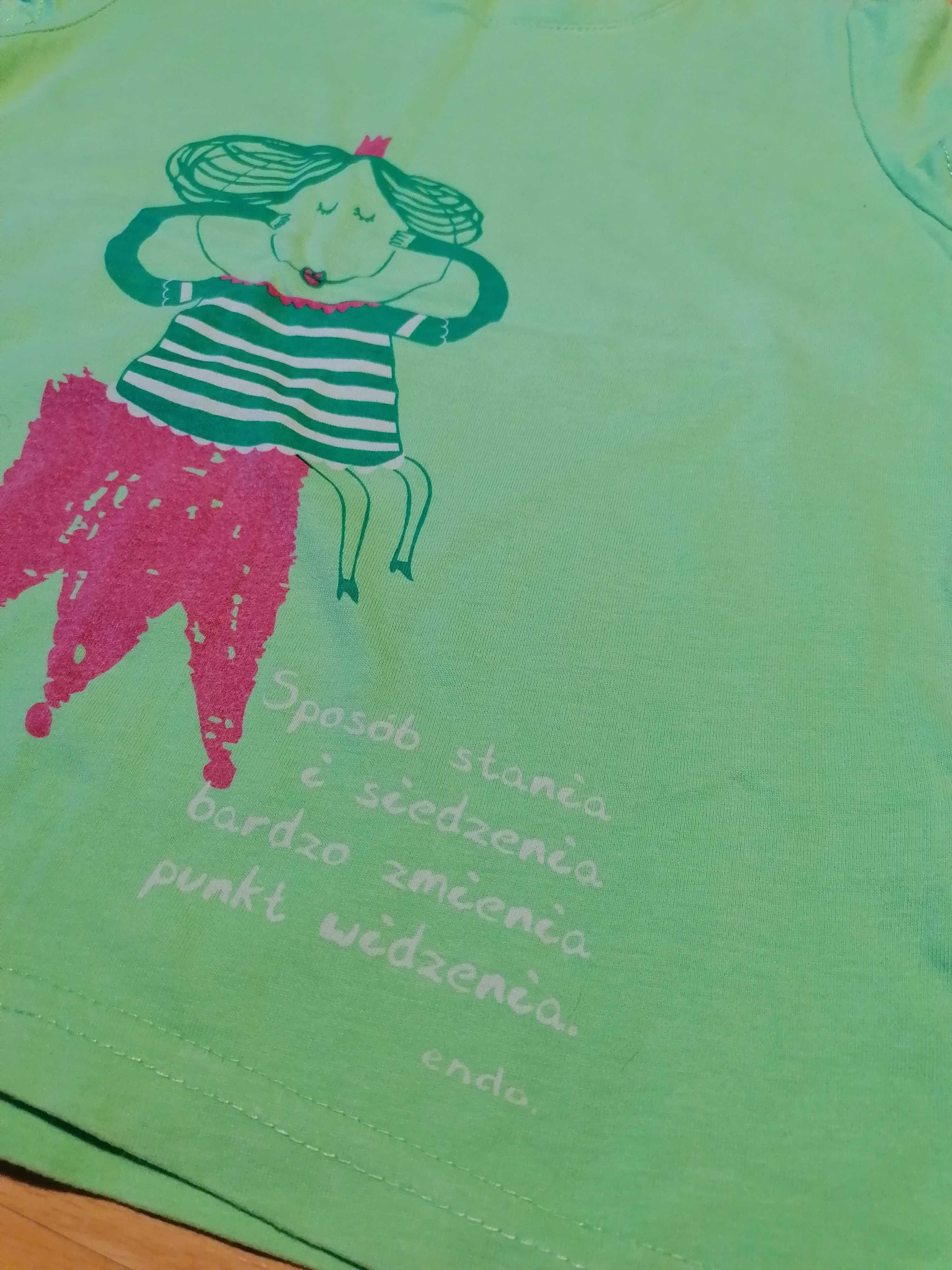 Koszulka T-shirt ENDO rozmiar 128 wiek 7-8 lat