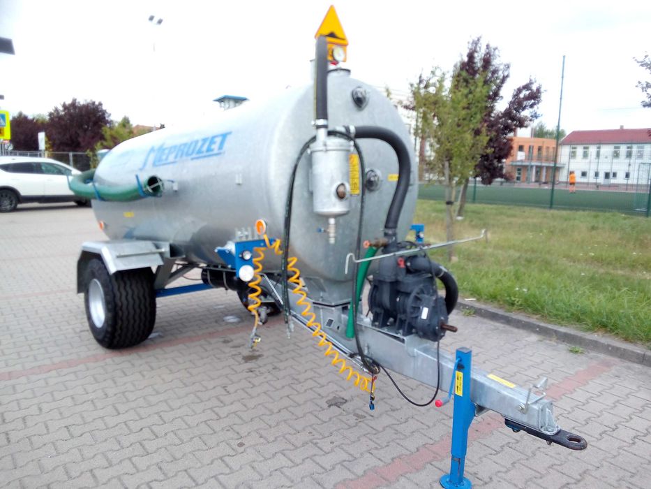 Beczkowóz asenizacyjny Meprozet Kościan 4 300 l beczka wóz jak NOWA