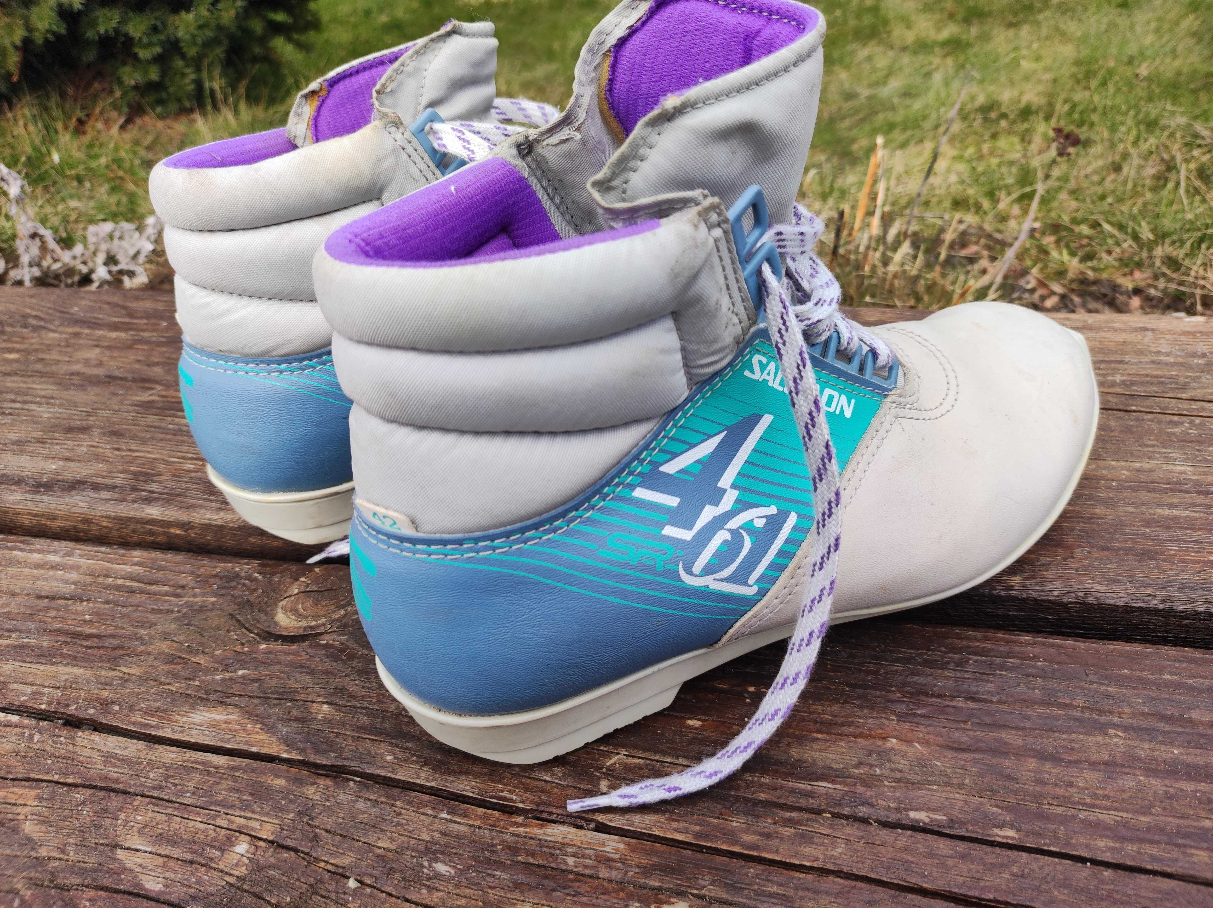 Buty do nart biegowych biegówki Salomon SR 461 SNS Profil roz 42