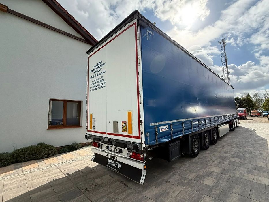 Schmitz Cargobull MEGA VARIOS+BDE  Naczepa firanka rozsuwane słupki podnoszony i rozsuwany dach 2018 rok