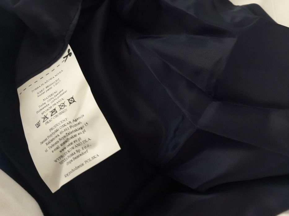 Torba plażowa z podszewką