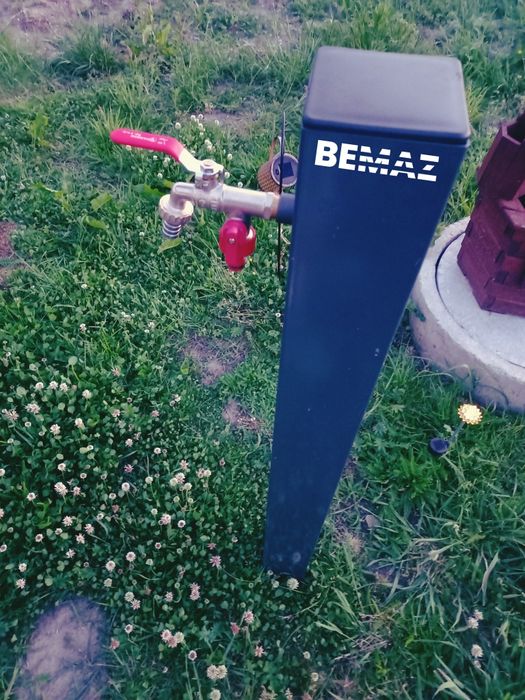 Kran ogrodowy słupek