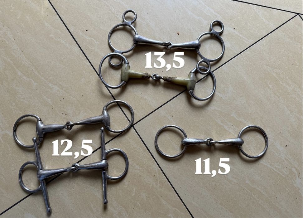 Wędzidło 11,5 12,5 13,5 komplet