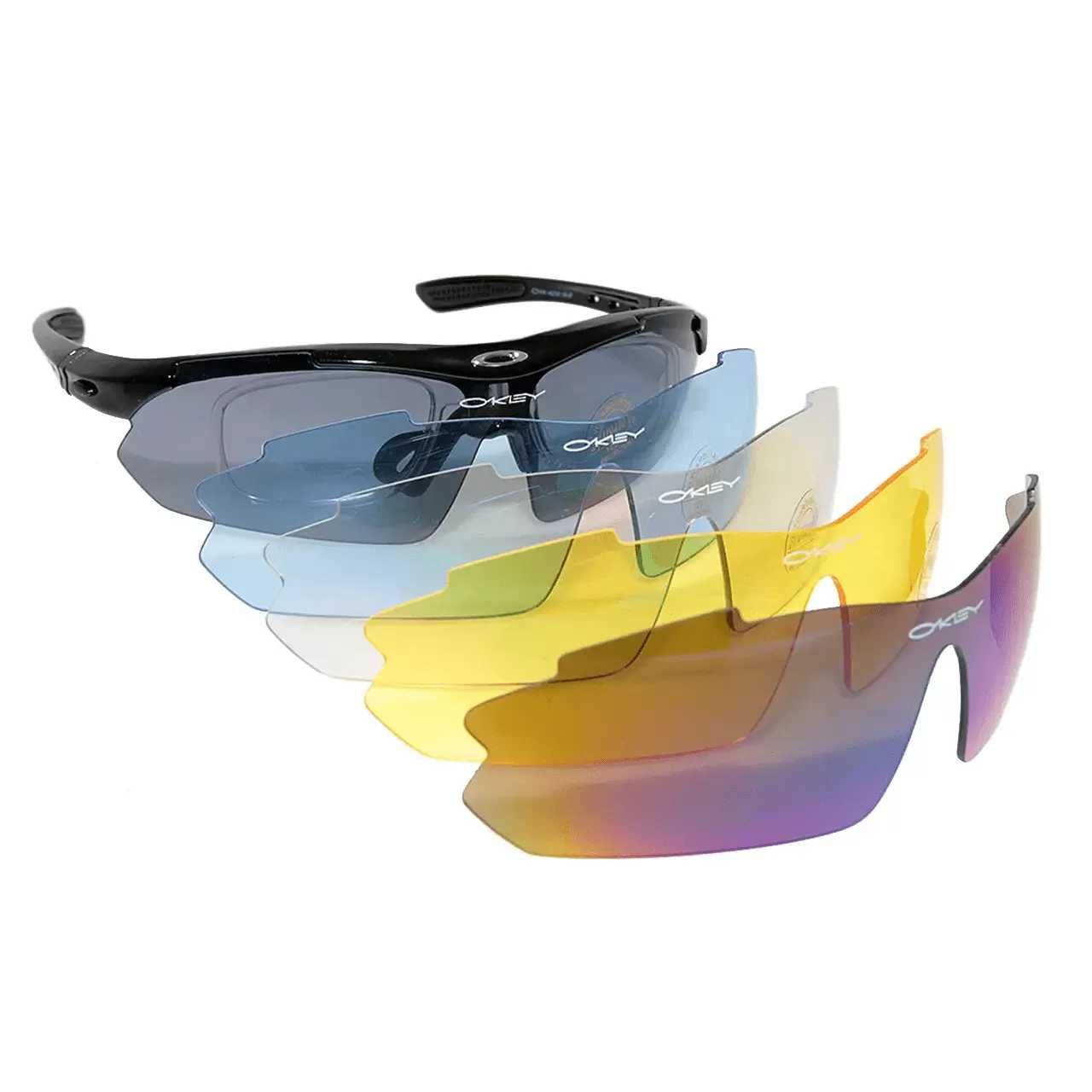 Тактичні окуляри Oakley 5 лінз One size / Балістичні окуляри